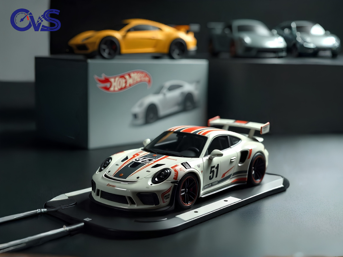 Lớp sơn mô hình xe porsche