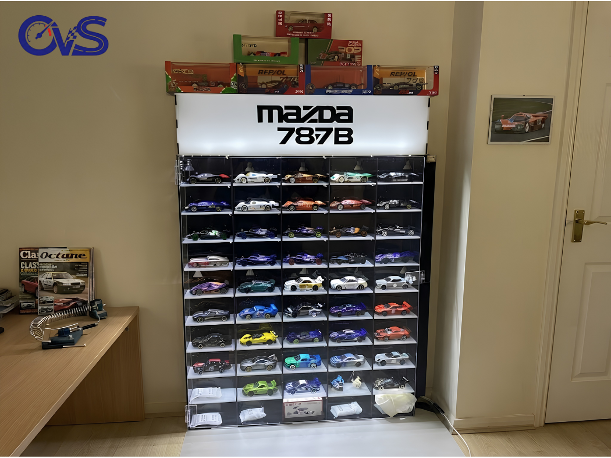 Kệ trưng bày shop xe mô hình tĩnh