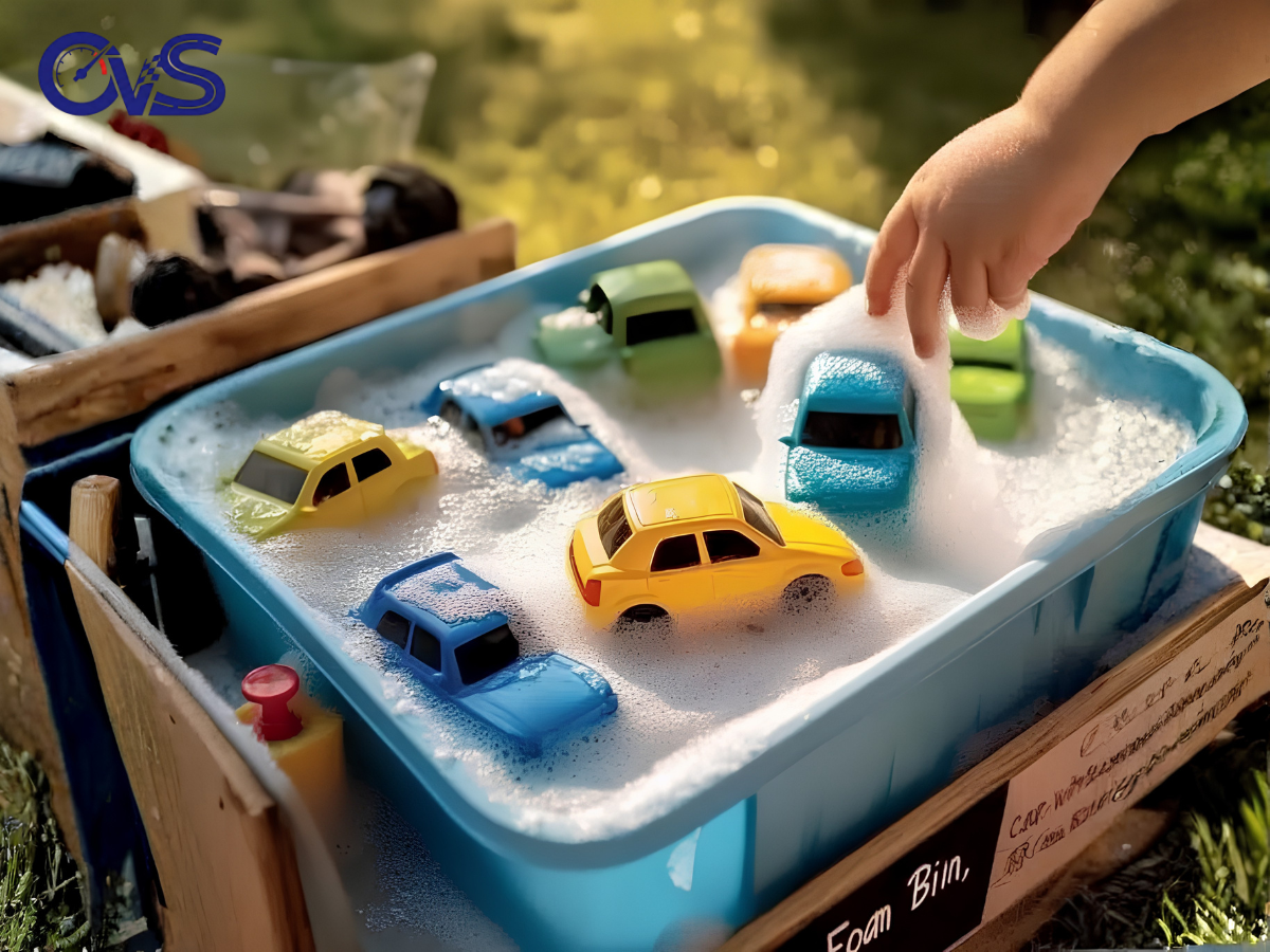 Cách vệ sinh xe đồ chơi trẻ em mini