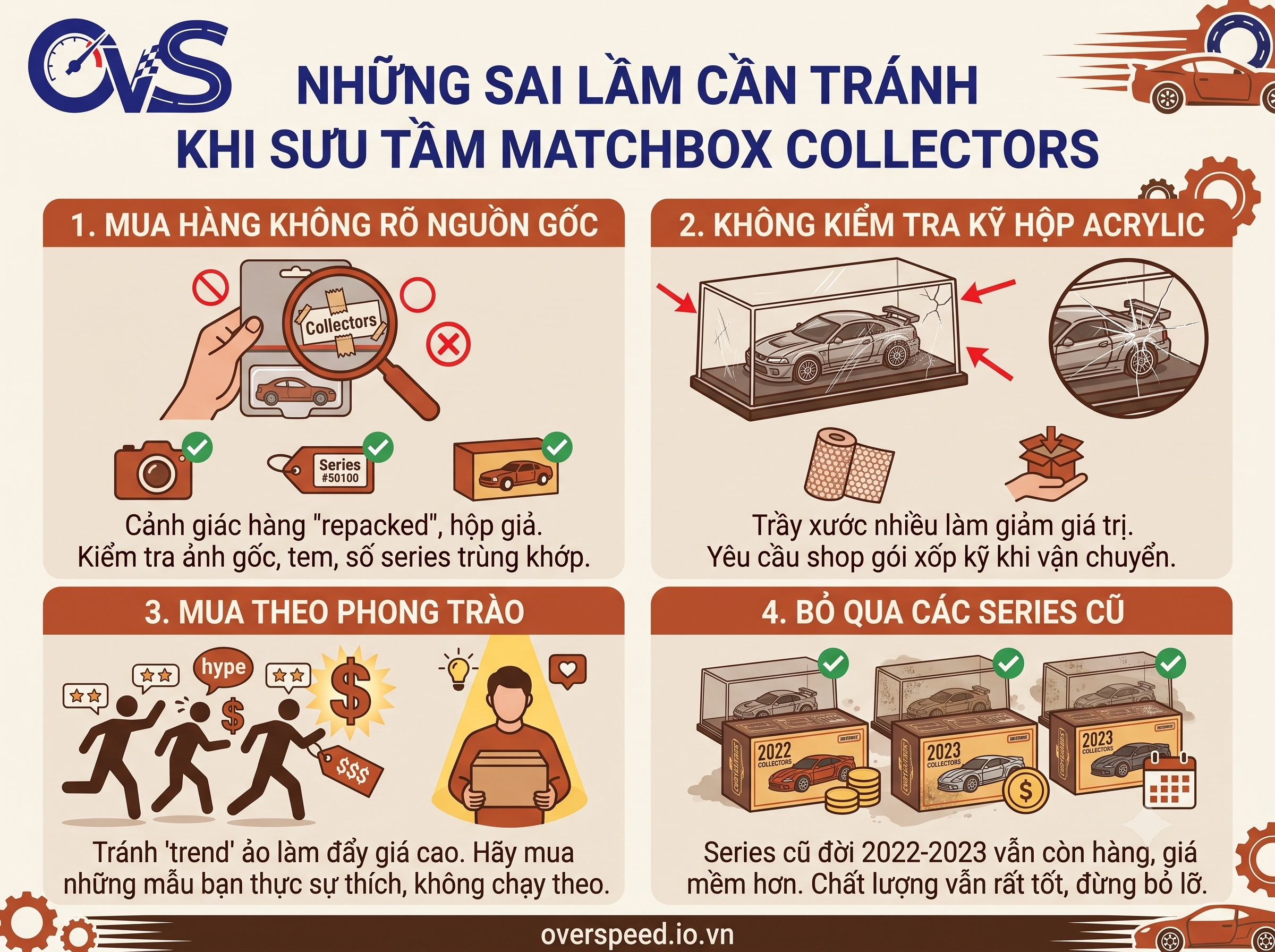 Matchbox Collectors sai lầm khi chọn